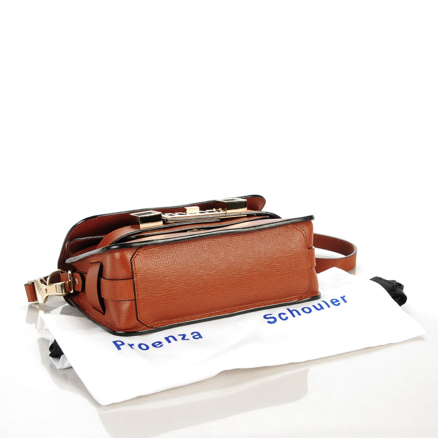 Proenza Schouler Linosa Calfskin Mini PS11 Classic Shoulder Bag Nice Tan 4 of 8