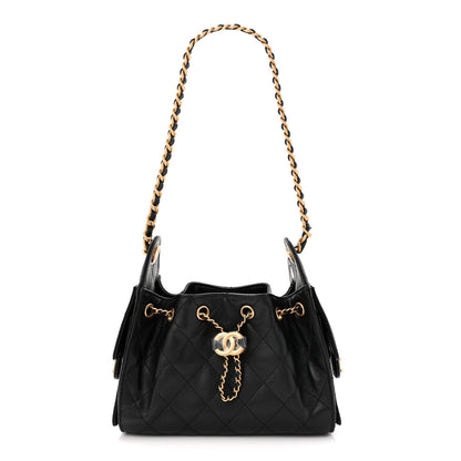 Chanel Caviar Quilted Mini Chanel 25 Handbag Black 1 of 11