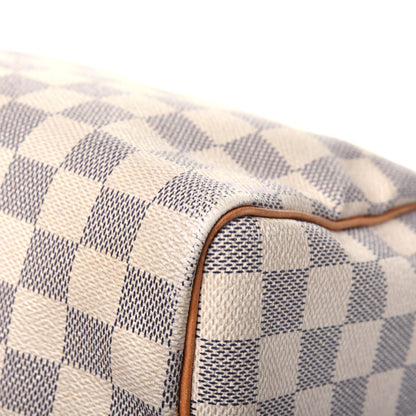 Louis Vuitton Damier Azur Speedy 25 18 of 26
