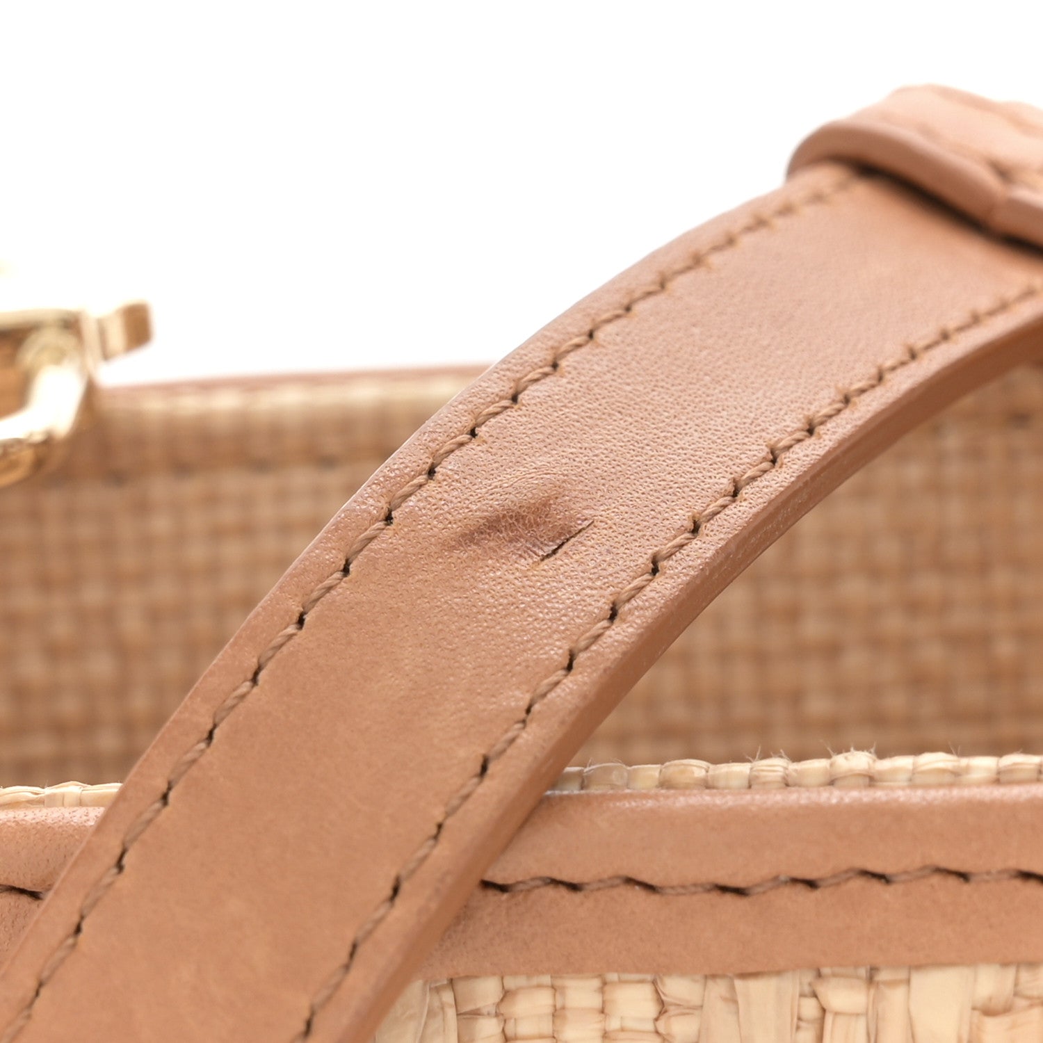 Christian Dior Raffia Macro Cannage Lady D-Joy Natural 12 of 13