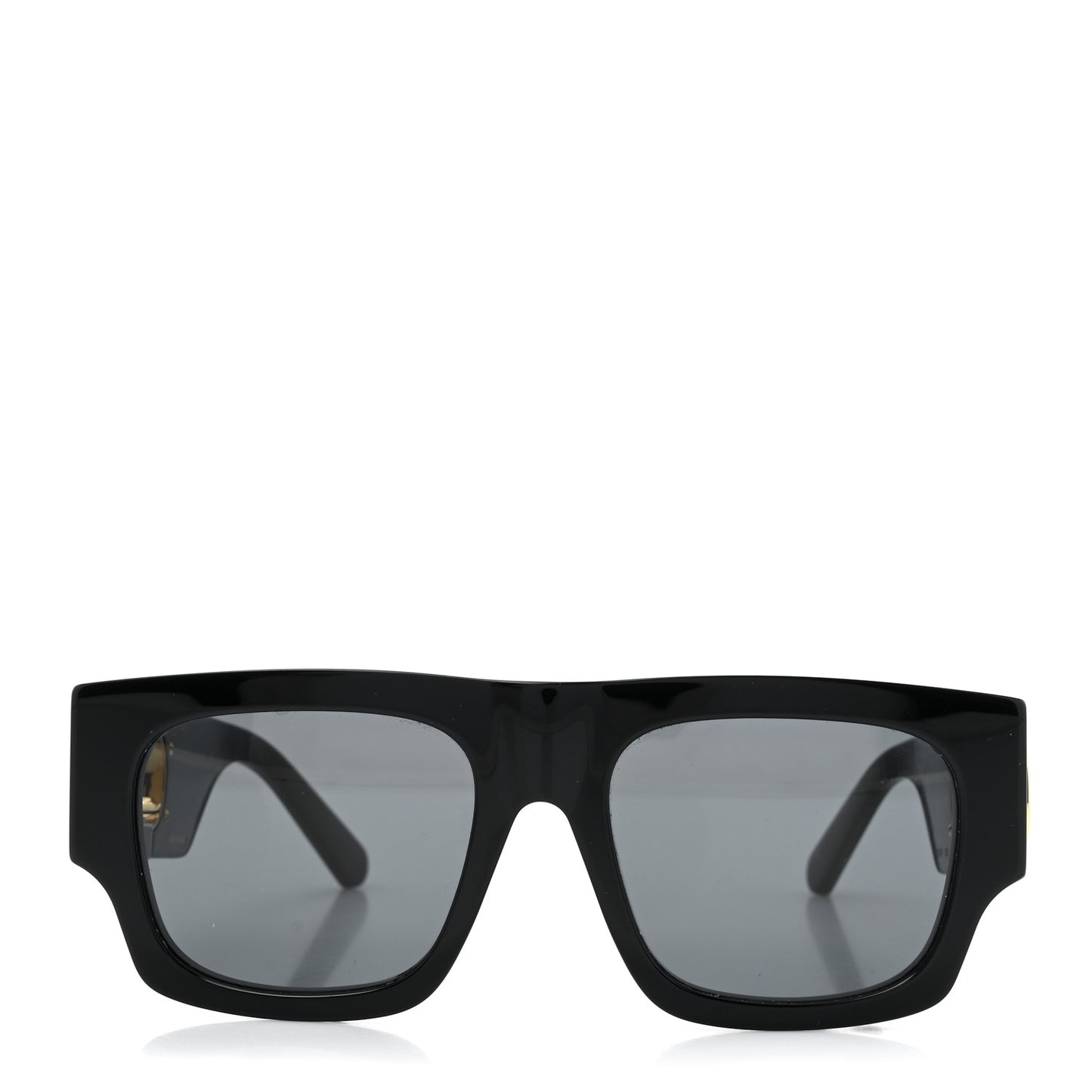 Acetate LV Link Square Sunglasses Z1478W Black