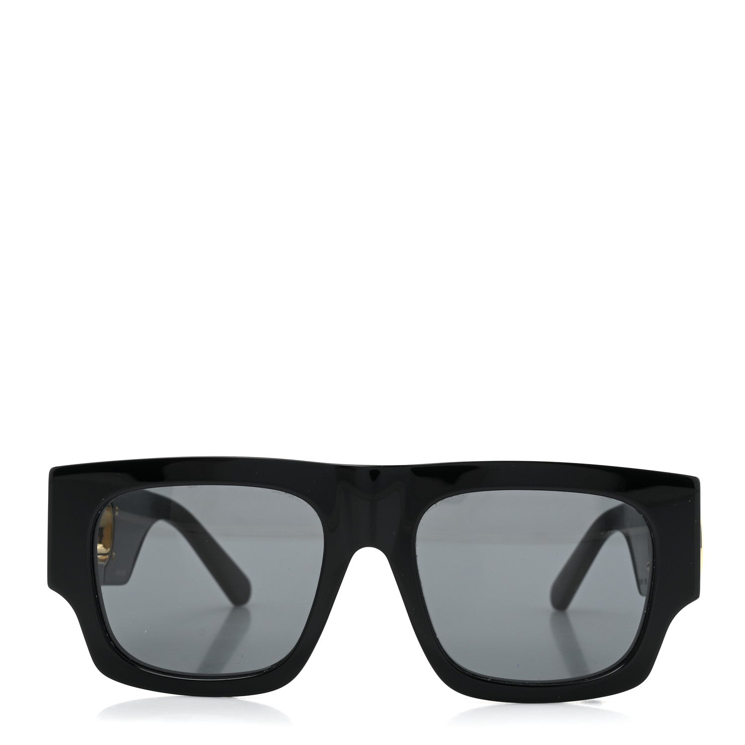 Louis Vuitton Acetate LV Link Square Sunglasses Z1478W Black 2 of 7
