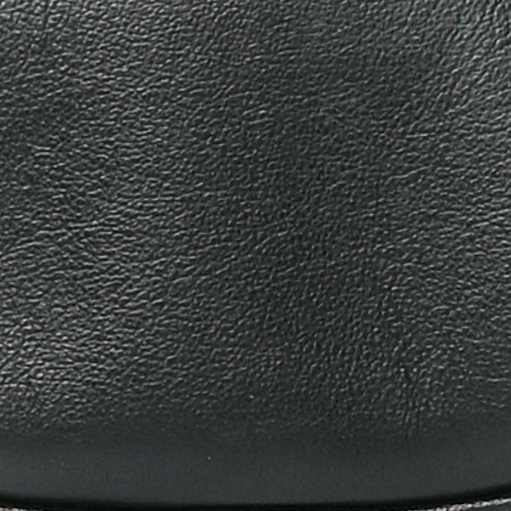 Smooth Calfskin Mini Ava Shoulder Bag Black