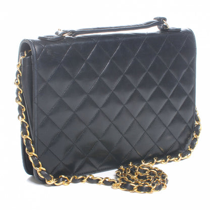 Chanel Lambskin Quilted Square Flap Black 3 of 7