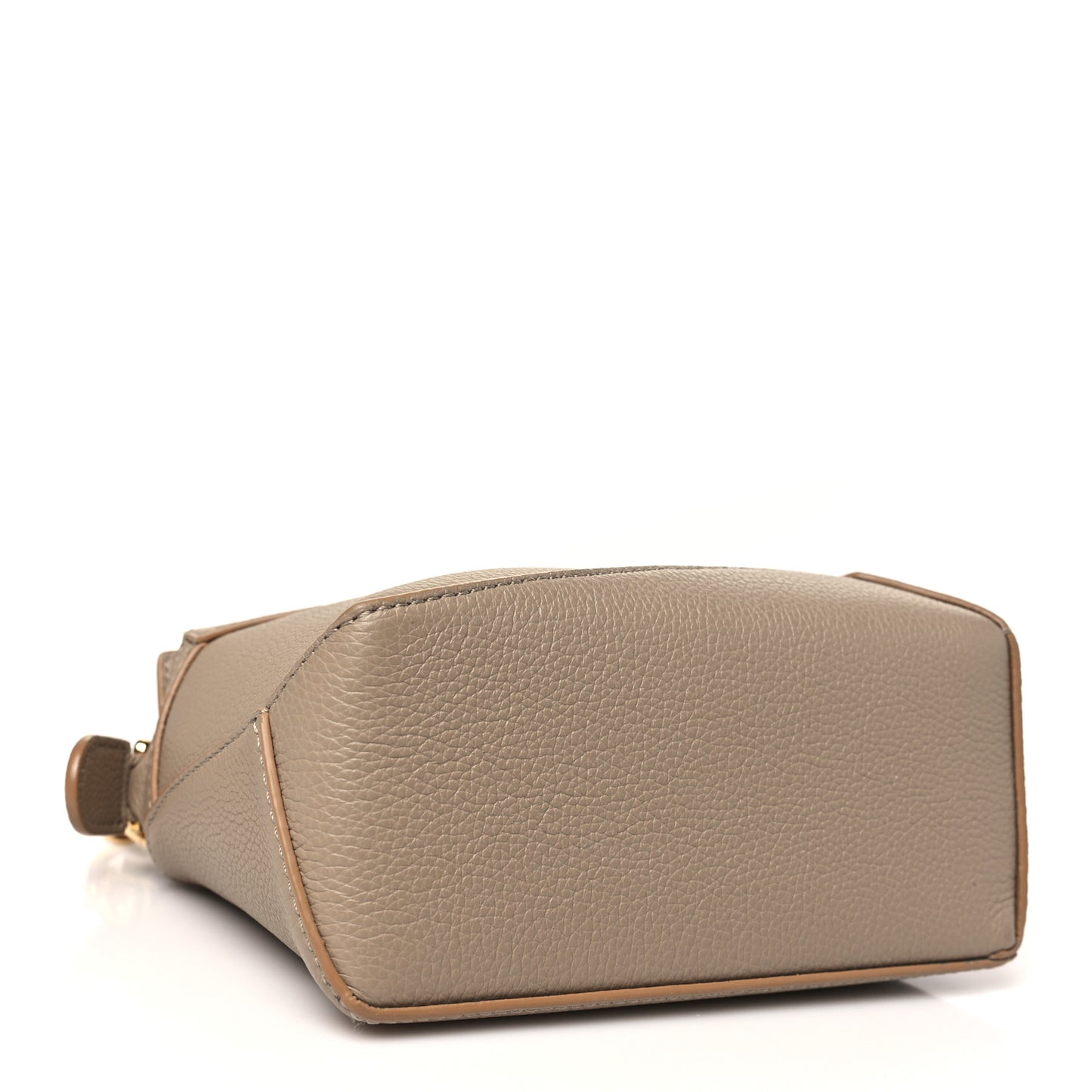 Soft Grained Calfskin Mini Puzzle Edge Bag Sand
