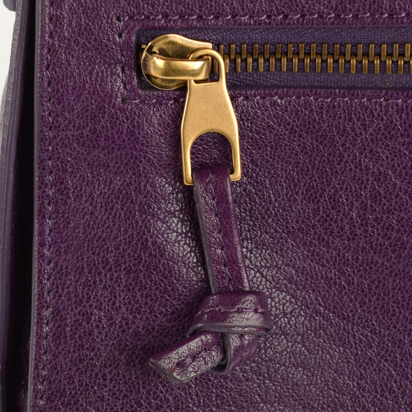 Lambskin PS1 Pouch Messenger Grape Jam