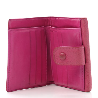 Chanel Caviar Timeless CC Compact French Wallet Pink 5 of 12