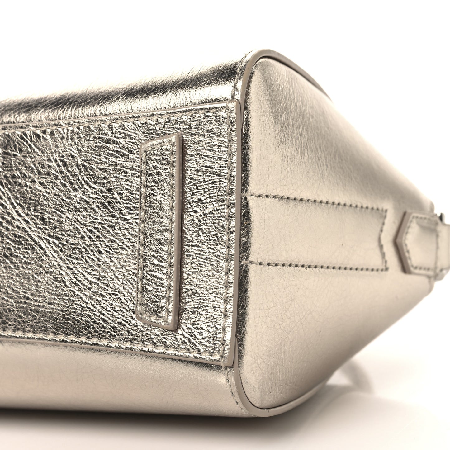 Laminated Lambskin Mini Antigona Gold