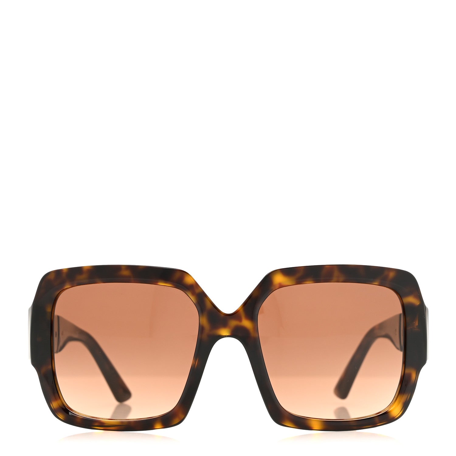 Prada Oversized Monochrome Sunglasses SPR 21X Black Tortoise 2 of 7