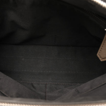 Fendi Vitello Stampa Granata Macro Stitchings Medium By The Way Boston Bag Tartufo 6 of 15