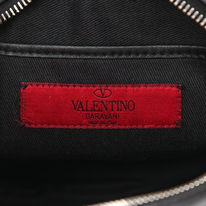 Valentino Garavani Pebbled Calfskin Rockstud Camera Crossbody Bag Black 6 of 10