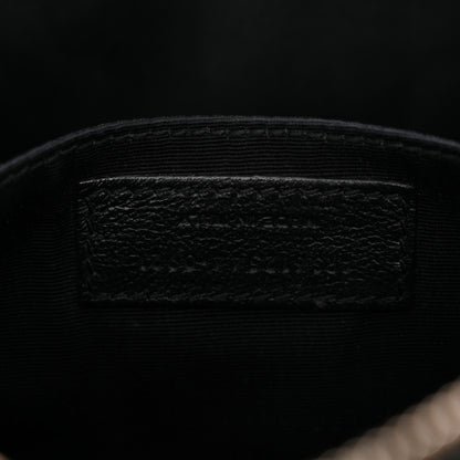 Saint Laurent Calfskin Matelasse Monogram Lou Camera Bag Black 7 of 13
