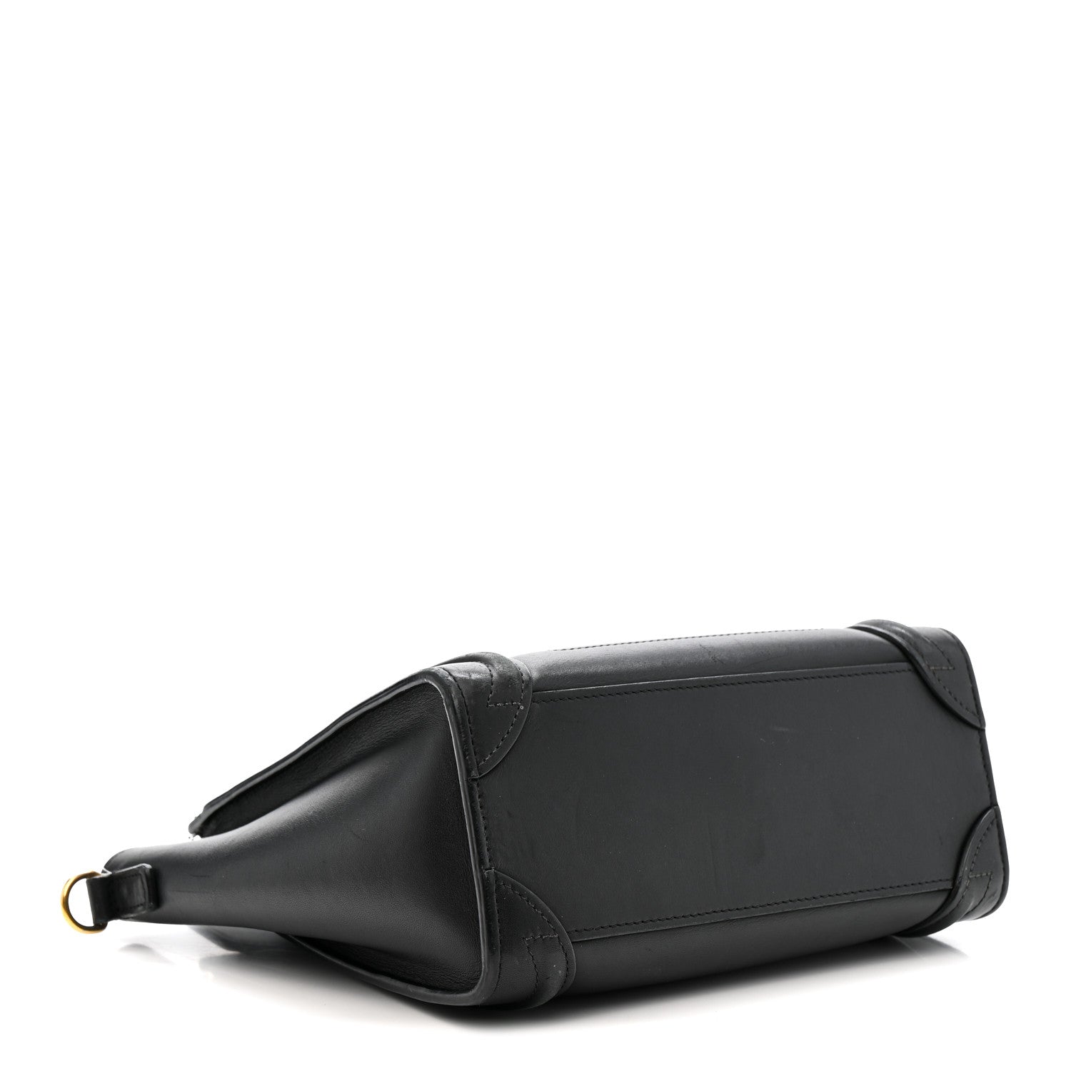 Celine Smooth Calfskin Nano Luggage Black 4 of 17