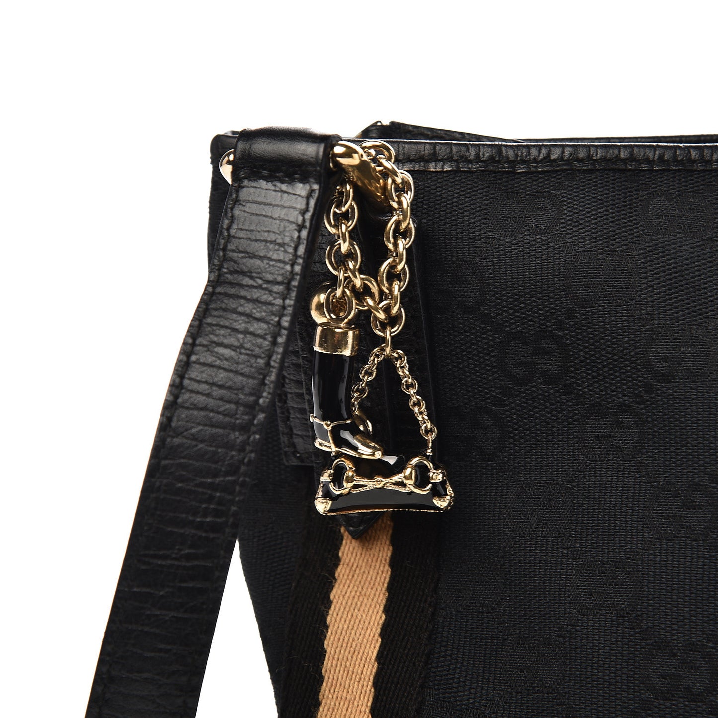 Monogram Jolicoeur Charms Messenger Bag Black