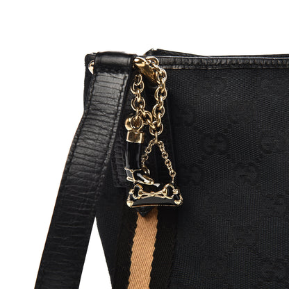 Gucci Monogram Jolicoeur Charms Messenger Bag Black 10 of 10