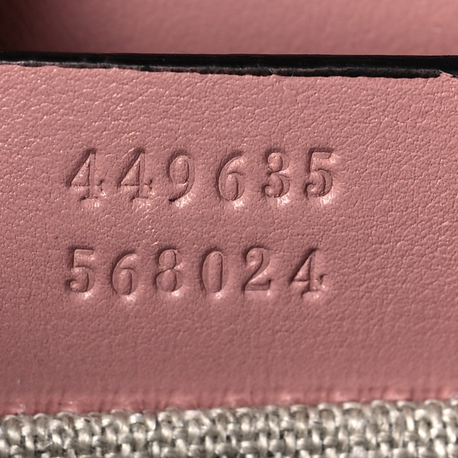 Gucci Microguccissima Medium Emily Chain Shoulder Bag Soft Pink 7 of 9