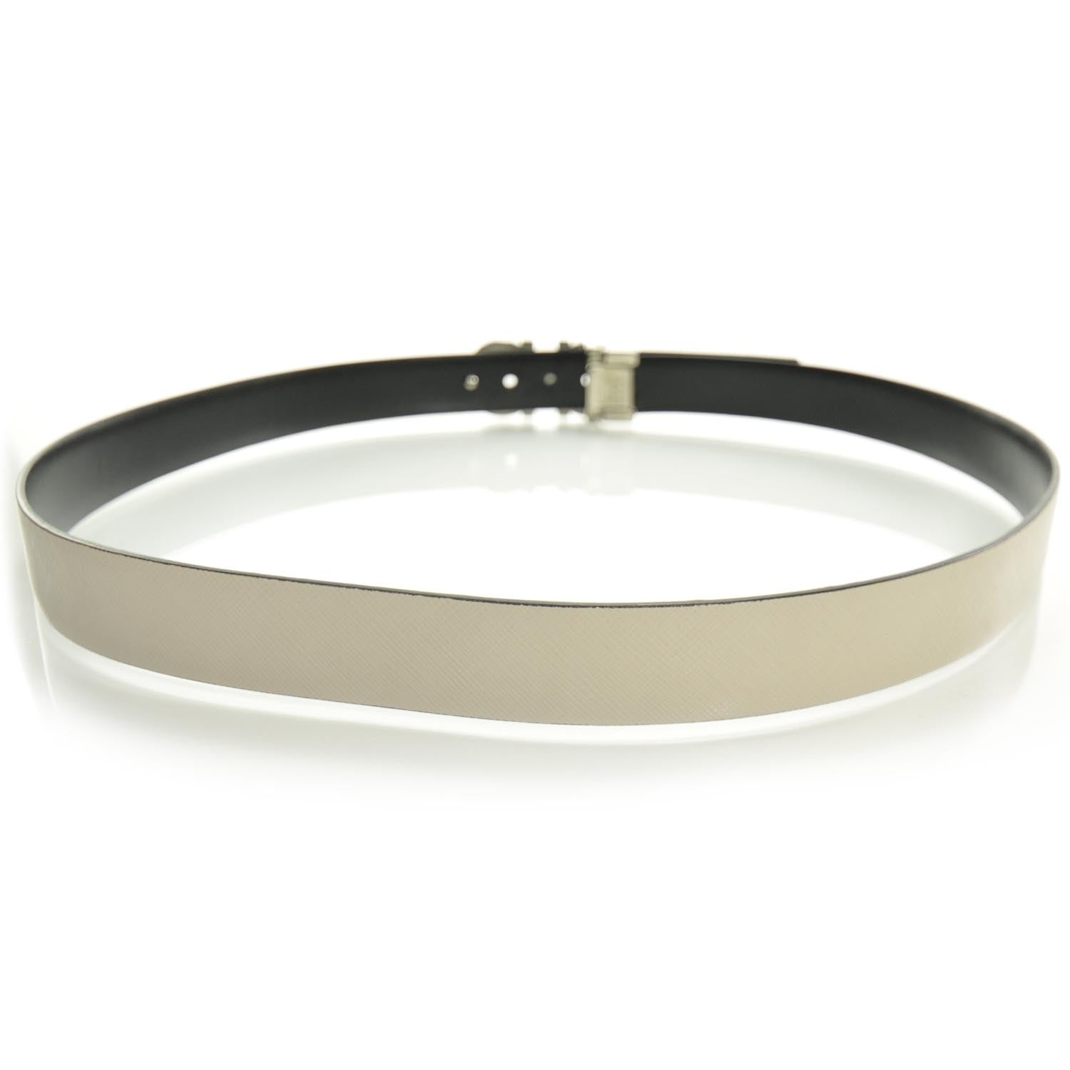 FASHIONPHILE SALVATOREFERRAGAMOLeatherDoubleGanciniReversibleBelt 1 of 6