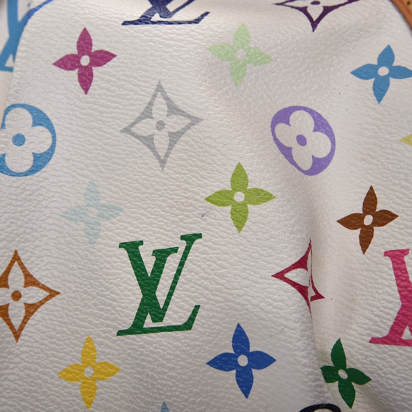 Monogram Multicolor Judy GM White