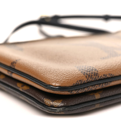 Louis Vuitton Reverse Monogram Giant Double Zip Pochette 9 of 12