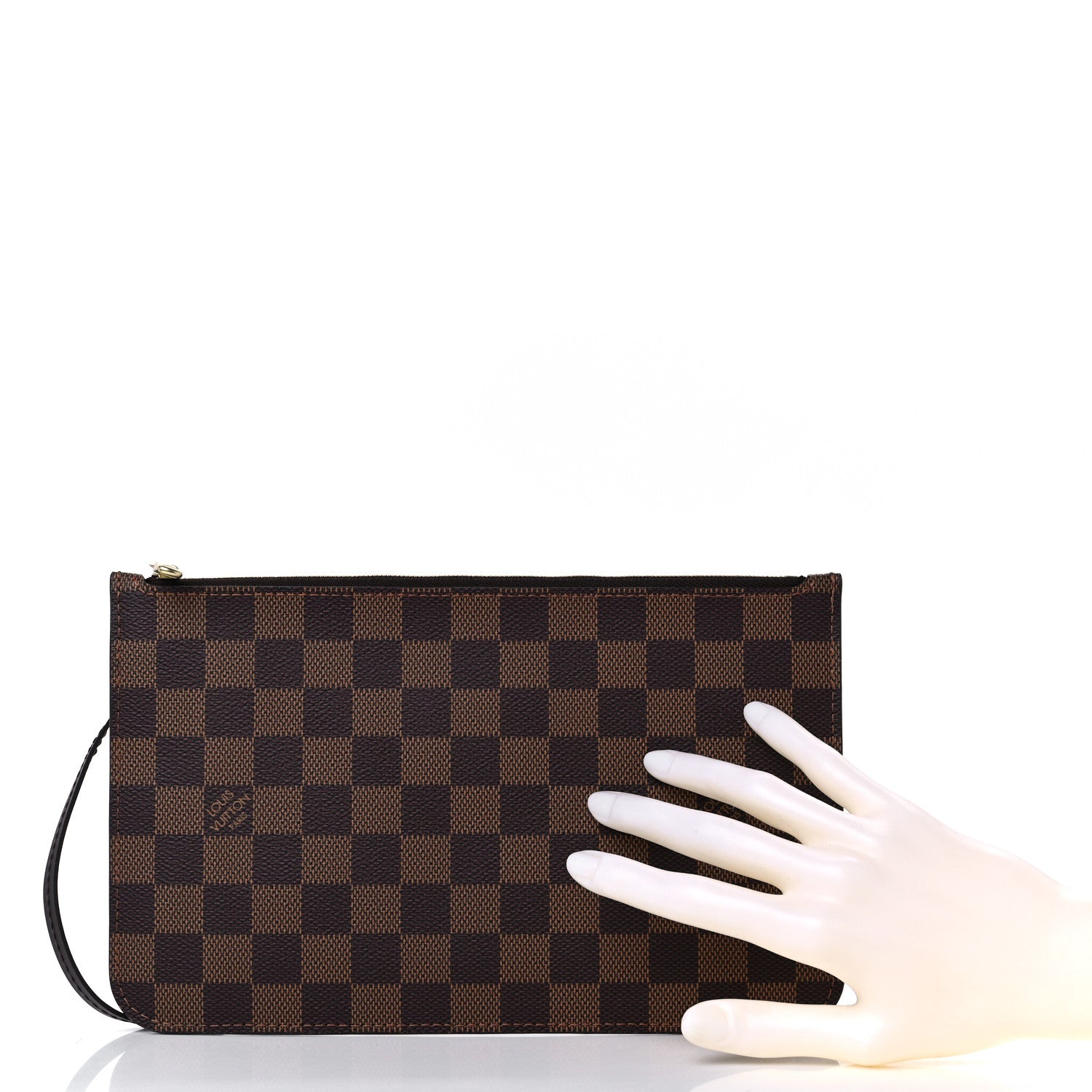 Louis Vuitton Damier Ebene Neverfull MM GM Pochette 2 of 6