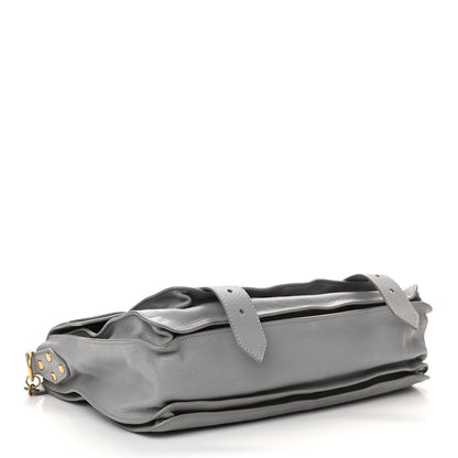 Proenza Schouler Lambskin Medium PS1 Satchel Concrete Grey 4 of 9