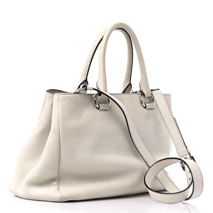 Prada Vitello Daino Shopping Tote Talco 3 of 13