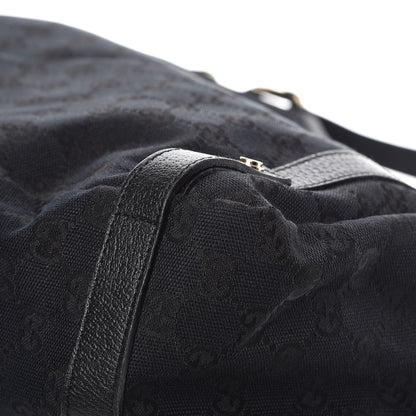 Gucci Monogram Medium Abbey Shoulder Bag Black 9 of 11