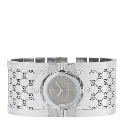 Gucci Stainless Steel 33mm Twirl Quartz Watch Brown 2 of 5