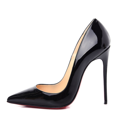 Christian Louboutin Patent So Kate 120 Pumps 35 Black 1 of 10