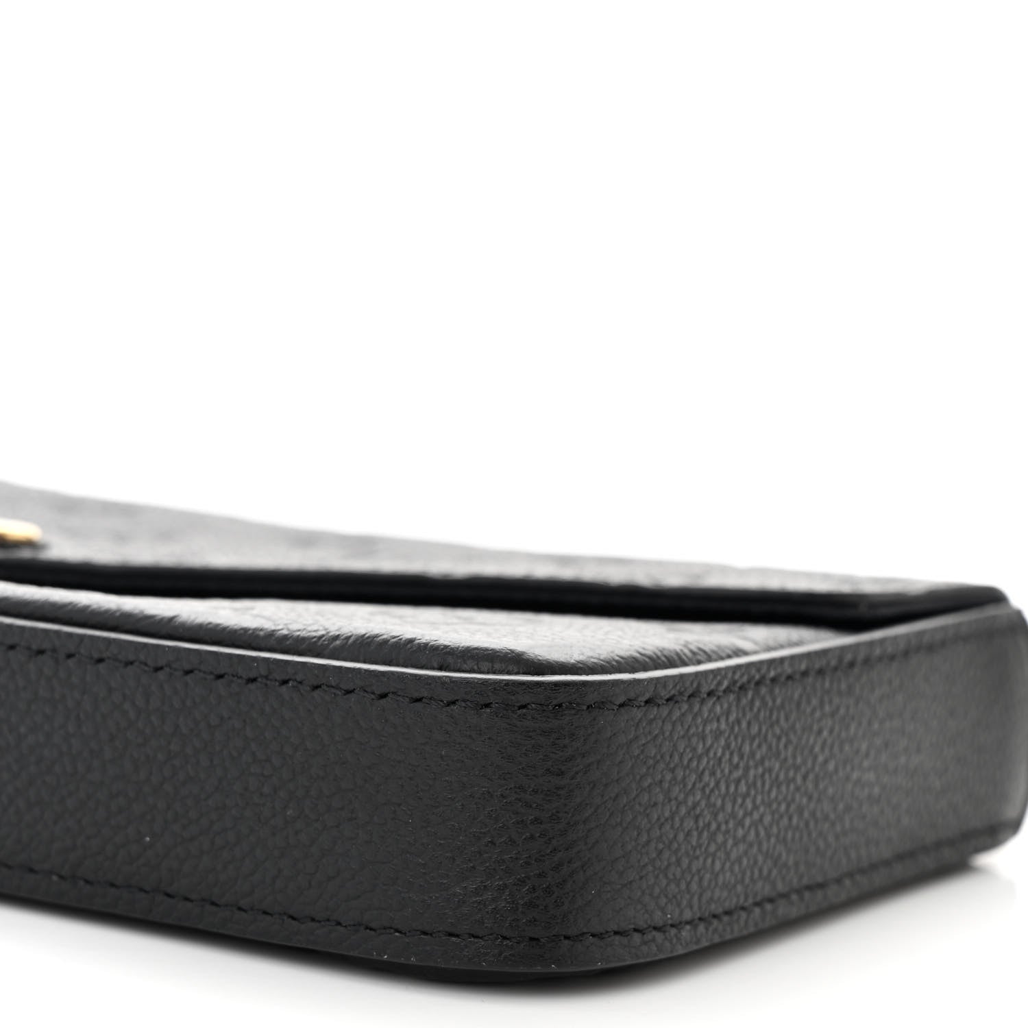 Louis Vuitton Empreinte Pochette Felicie Chain Wallet Black 10 of 11