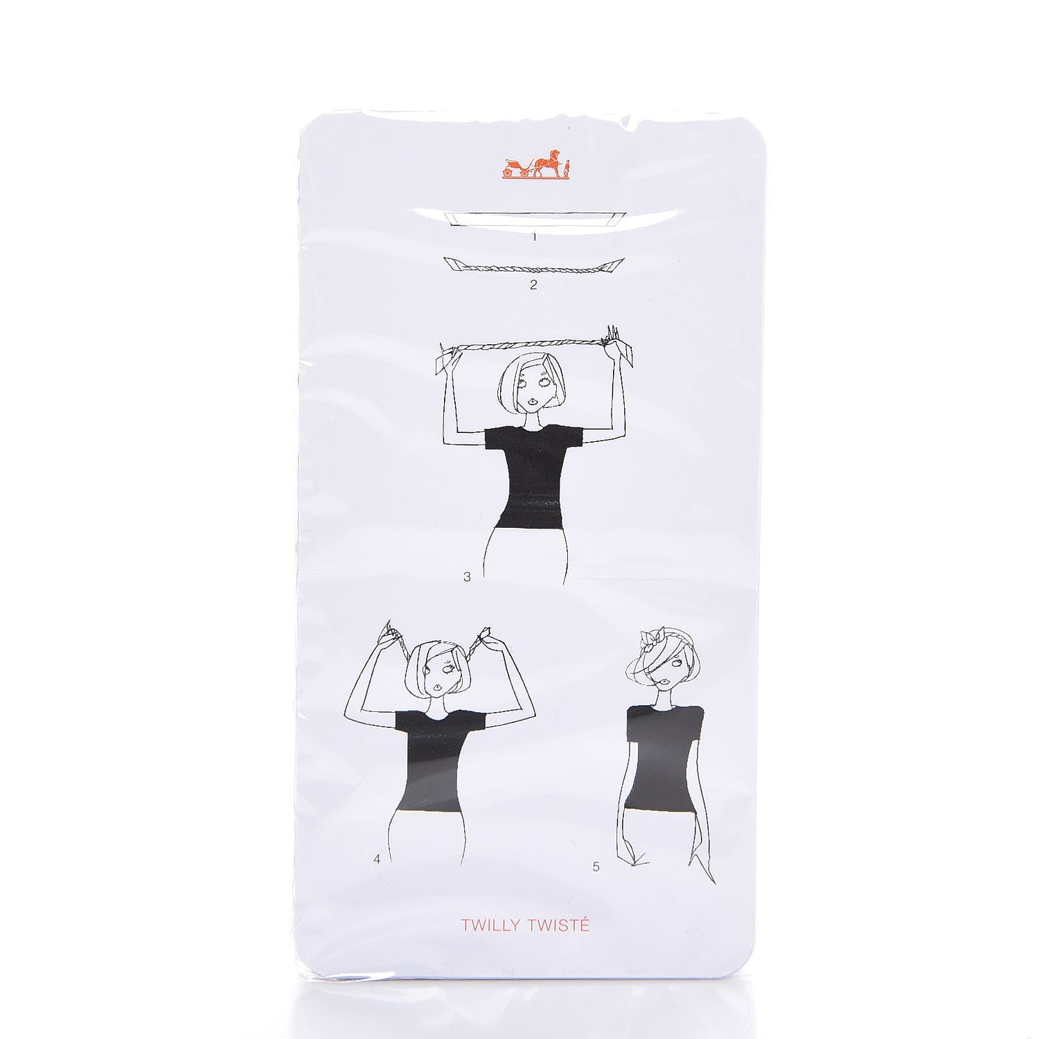 Hermes Knotting Cards Cartes A Nouer Carre Scarf Guide 3 of 5