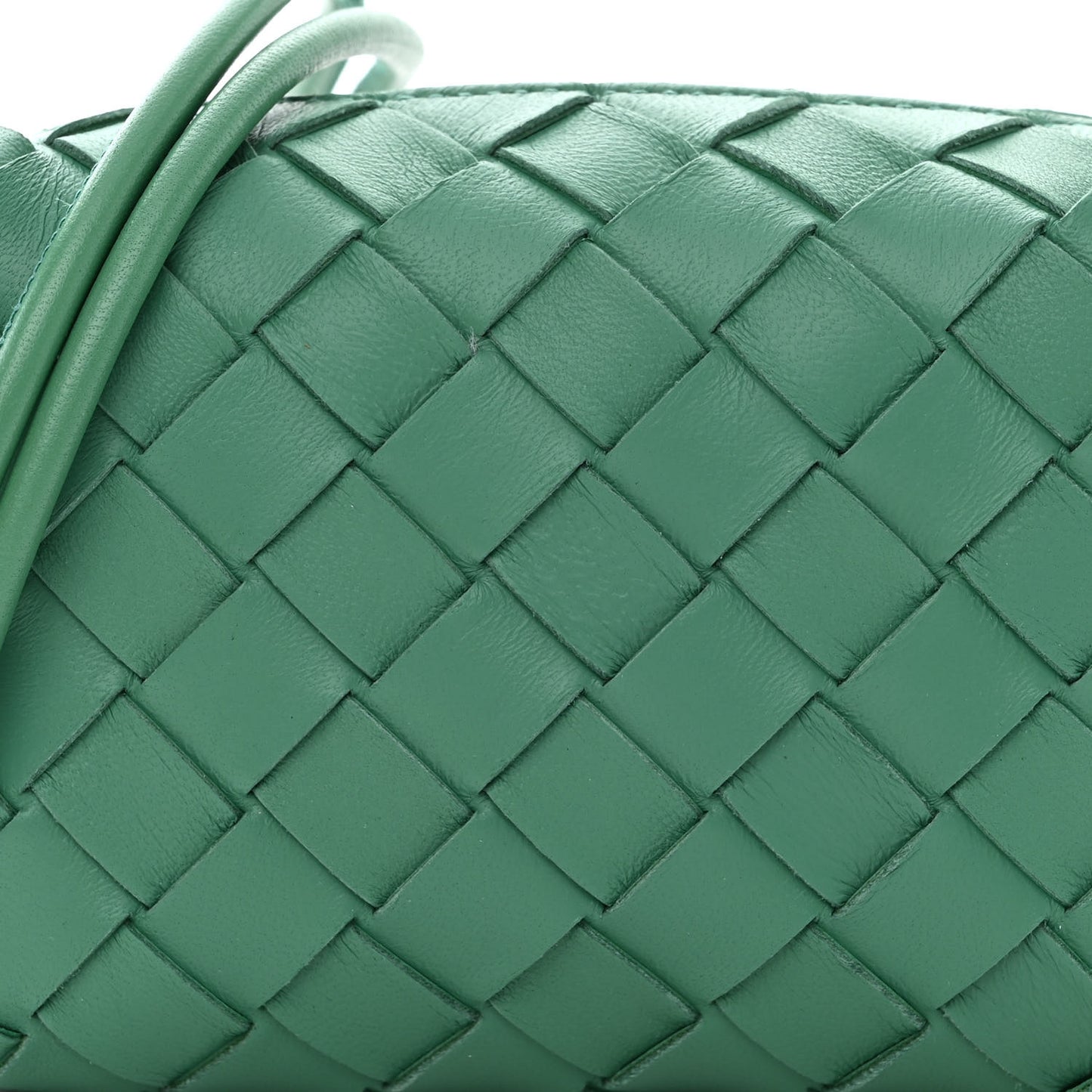 Nappa Intrecciato Candy Loop Camera Bag Mermaid