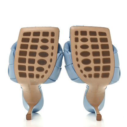 Bottega Veneta Nappa Maxi Intrecciato Lido Mule Sandals 40 Ice 7 of 10