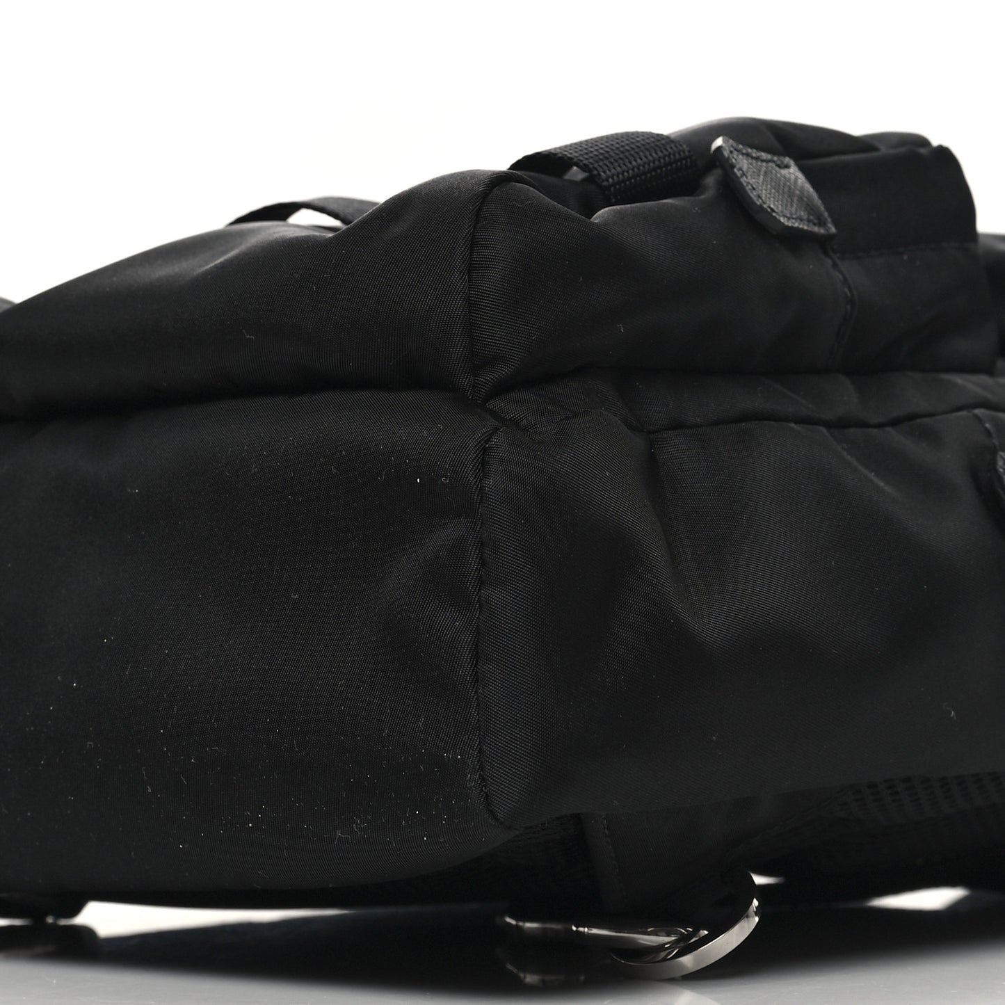Tessuto Nylon Montagna Sling Backpack Black