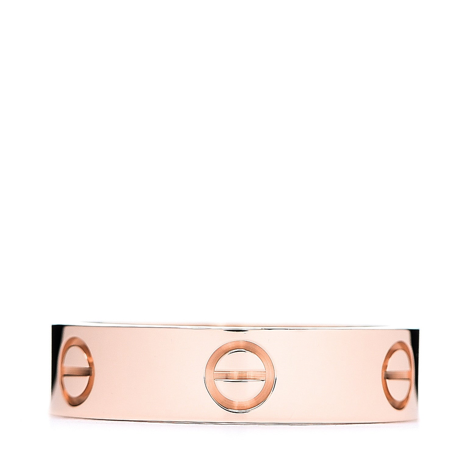 Cartier 18K Pink Gold 5.5mm LOVE Ring 60 9 2 of 4