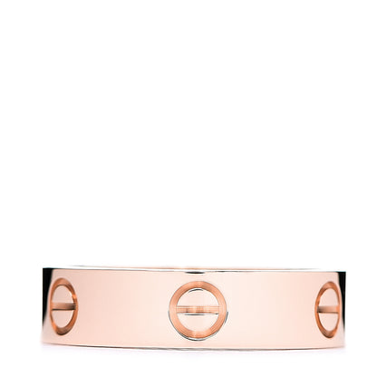 Cartier 18K Pink Gold 5.5mm LOVE Ring 60 9 2 of 4