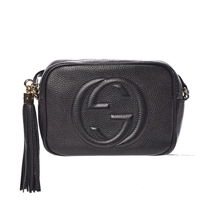 Gucci Pebbled Calfskin Small Soho Disco Bag Black 1 of 12