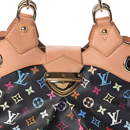Louis Vuitton Monogram Multicolor Ursula Black 6 of 9