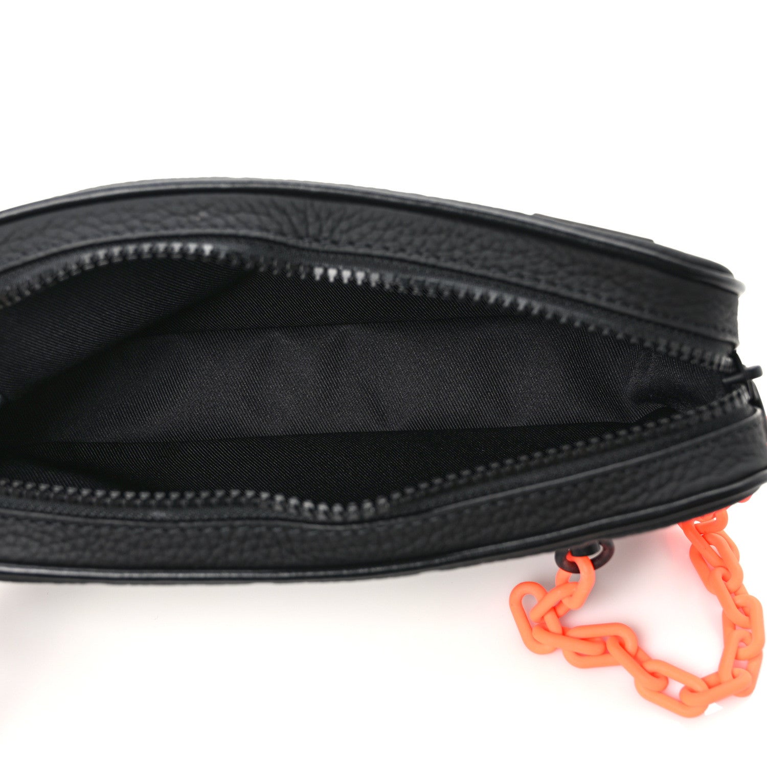 Louis Vuitton Taurillon Monogram Uniformes Solar Ray Soft Pochette Volga Belt Bag Black 4 of 7