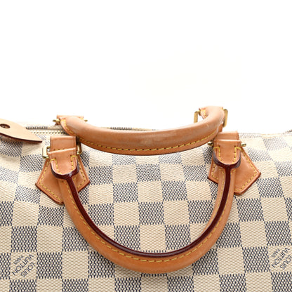 Louis Vuitton Damier Azur Speedy 30 12 of 12