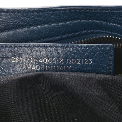 Balenciaga Agneau Giant 12 Silver Hardware City Bleu de Minuit 7 of 10