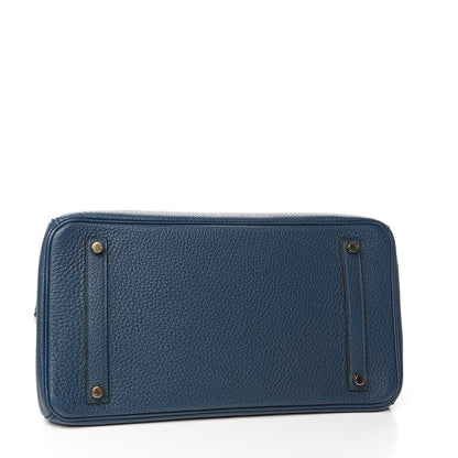 Hermes Togo Birkin 35 Bleu De Prusse 5 of 31