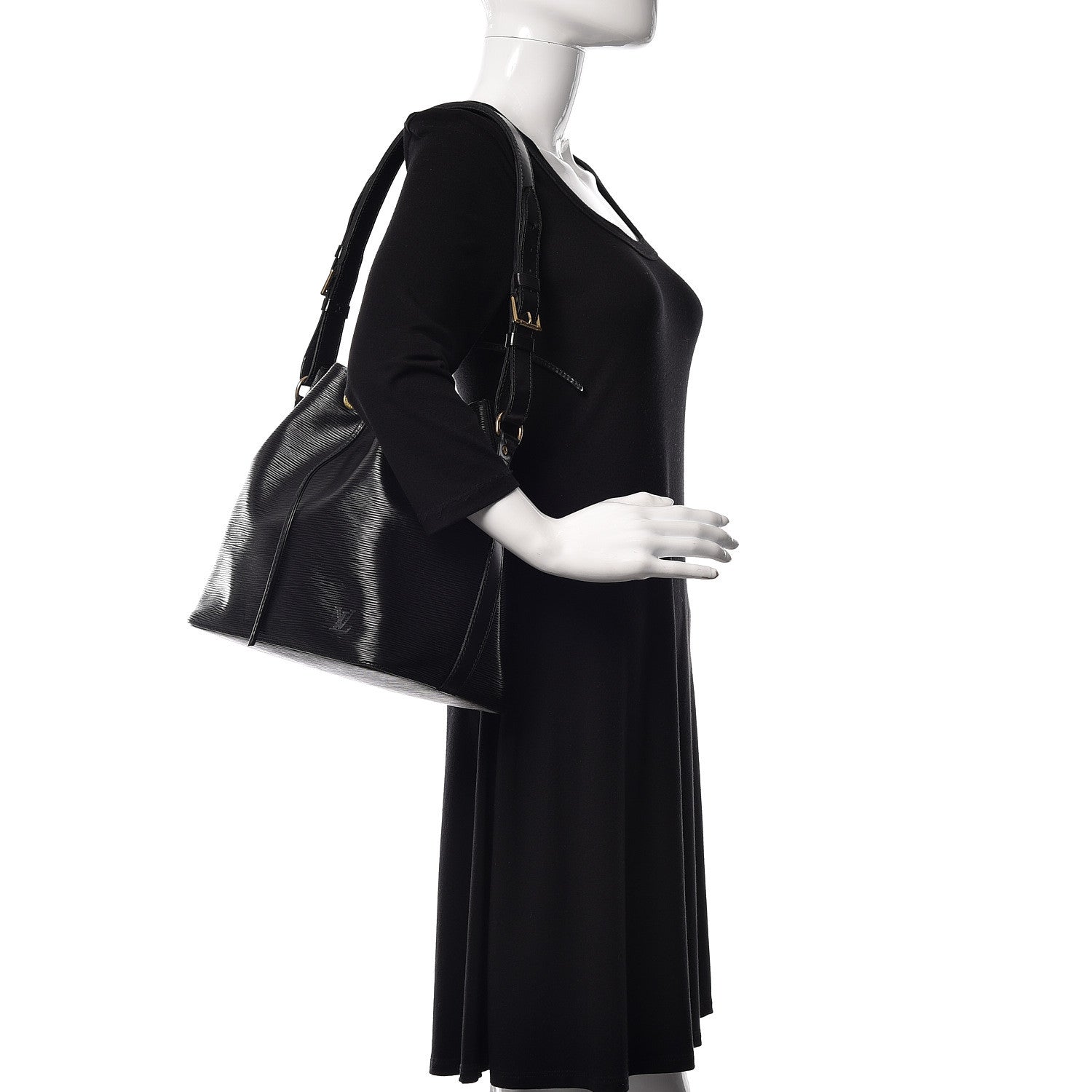 Louis Vuitton Epi Petit Noe Black 2 of 10