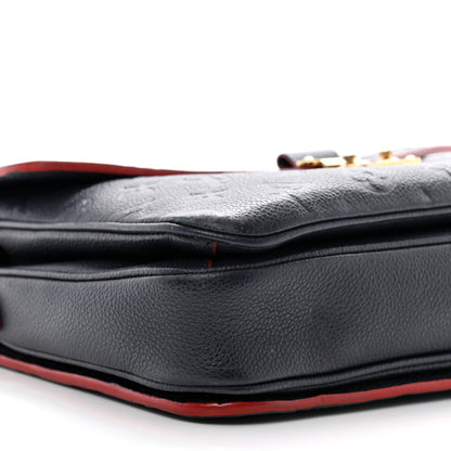 Louis Vuitton Empreinte Pochette Metis Marine Rouge 7 of 11