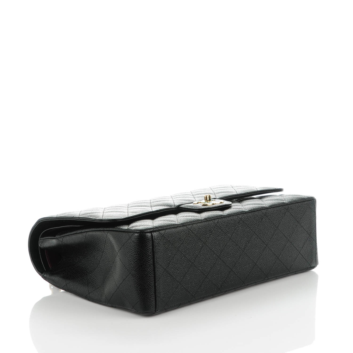 Chanel Caviar Quilted Maxi Double Flap Black 4 of 7