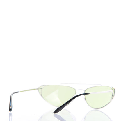 Prada Metal Cat Eye Sunglasses SPR 62V Green 4 of 8