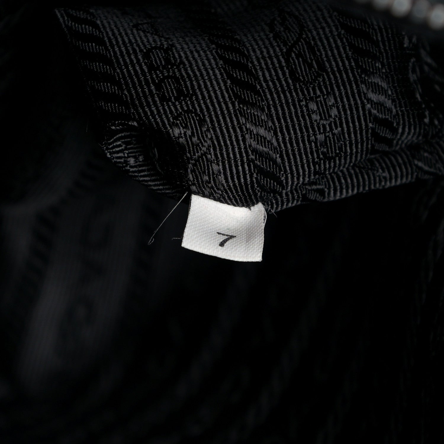 Prada Nylon Tessuto City Calf Shopping Tote Black 7 of 10