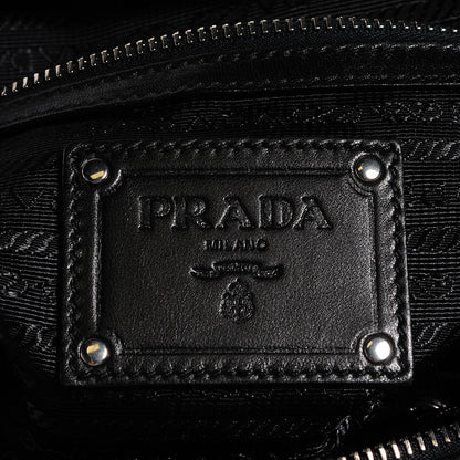 Prada Lace Pizzo S Bowler Black 7 of 10