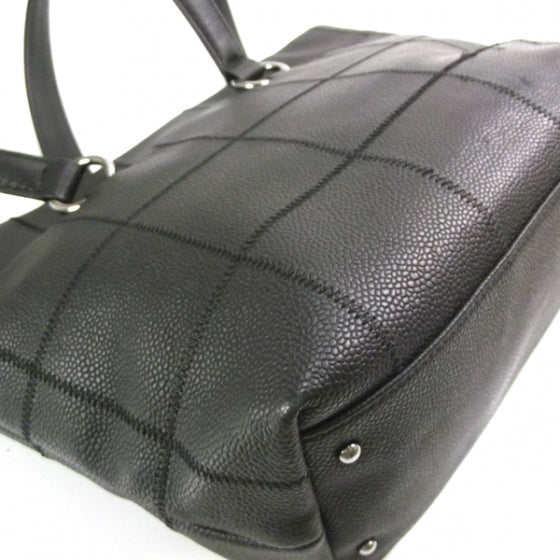 Caviar Square Stitched Tote