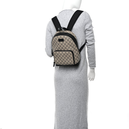 Gucci GG Supreme Monogram Small Eden Day Backpack Black 2 of 11